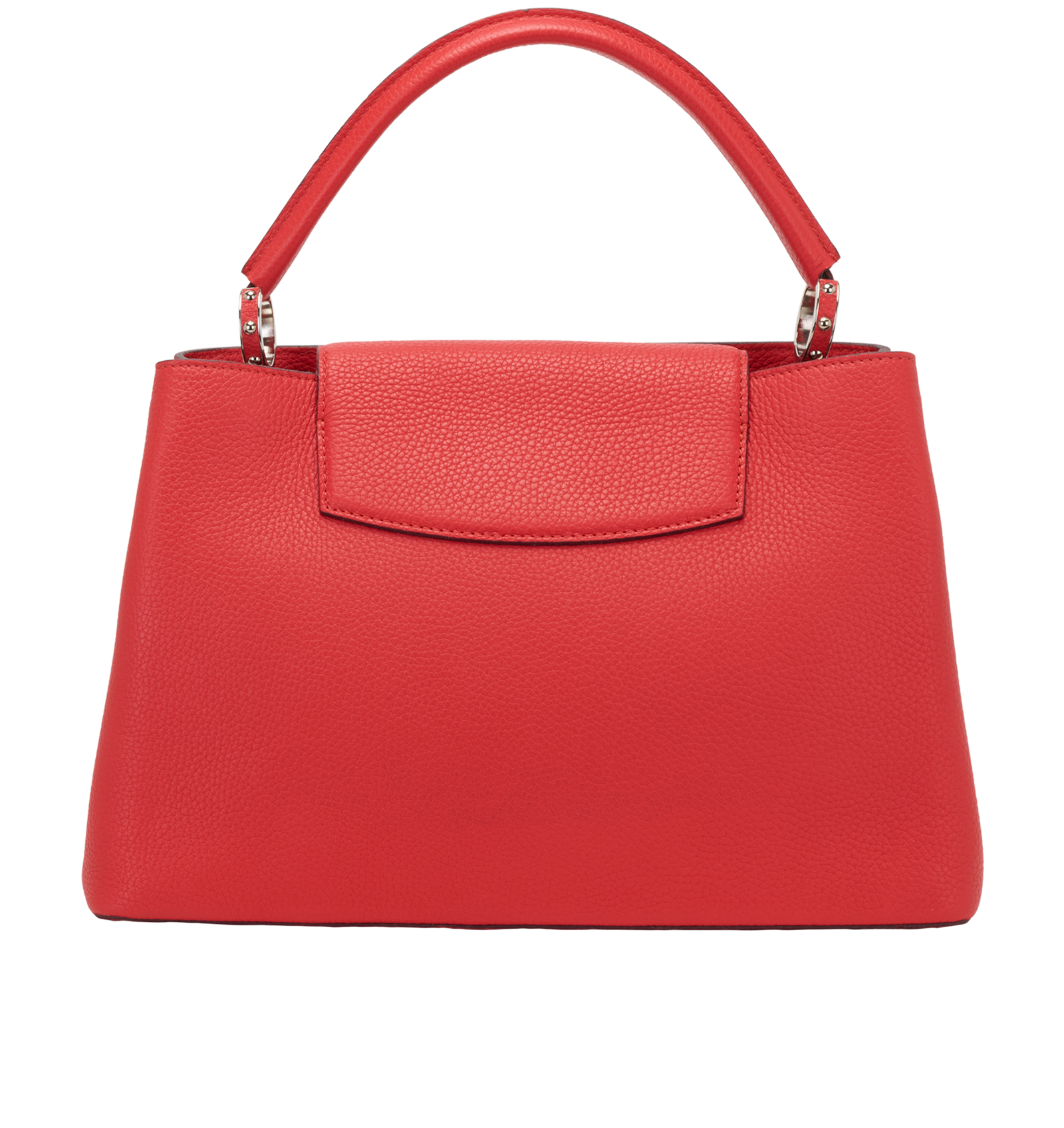 Capucines MM, &pound;1,500, Handbags, Red, Leather, Back view